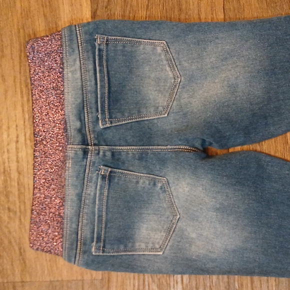 Squeeze Girls Unicorn Glitter Jeans. - Picture 5 of 9